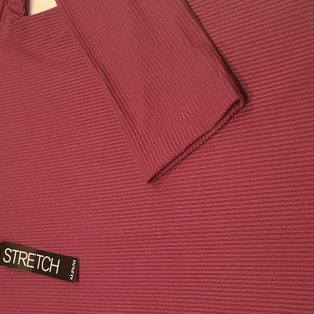 Alfani stretch 1/4 zip sweater - Picture 5 of 11